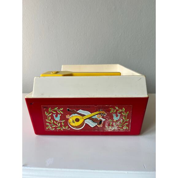 Fisher-Price Music Box Record Player Model #995 Records 2-5 1971 - Picture 2 of 9